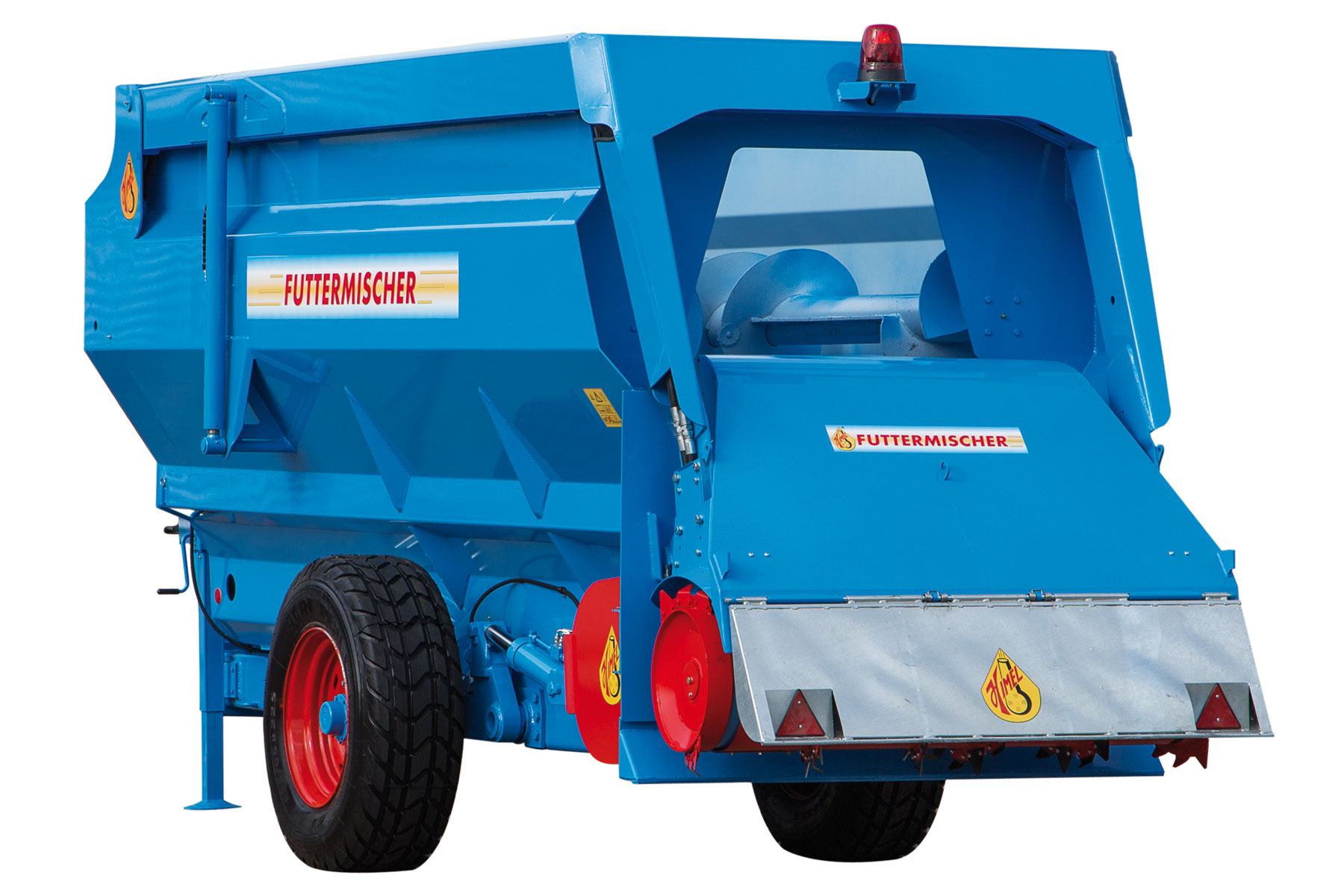 Mixer de alimentare HX, vedere din spate (deschidere mare pe peretele din spate)